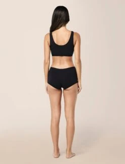 Emily Boy Short Sleep Briefs -Claudia Sale Shop BRA03 11 EmilySleepBralette Black 0001 1682