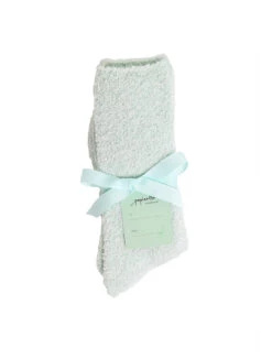 Cozy Bed Socks In Matcha