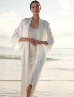 Selena Silk Maxi Robe -Claudia Sale Shop LL 1