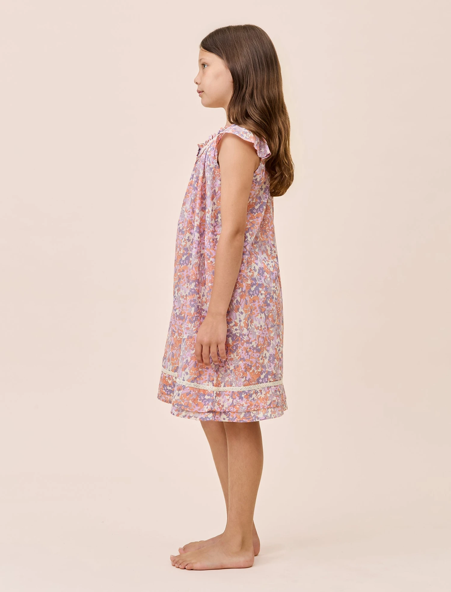 Adeline Girls Flutter Nightgown 6 Adeline Girls Flutter Nightgown - Image 4