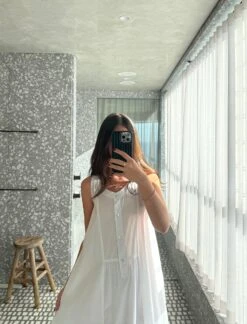 Madison Panel Front Maxi Nightie