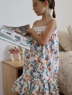 Harper Girls Strappy Nightgown