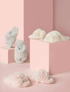 Sheepy Crossover Slides -Claudia Sale Shop slippers
