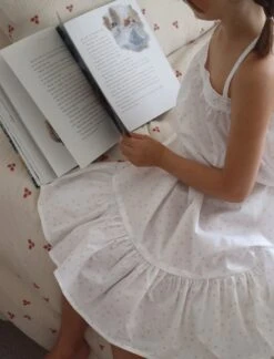 Star Girls Strappy Nightgown -Claudia Sale Shop starkidsnightie2 Resize